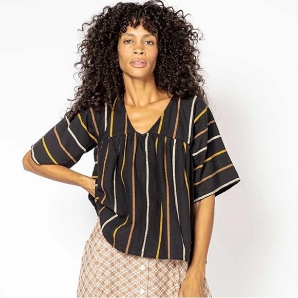 Ace & Jig Tops - Nwt Ace & Jig Maura Top in Storm